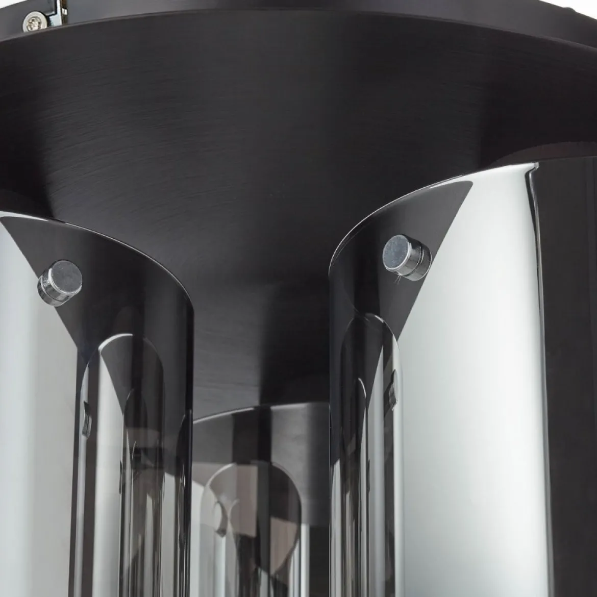 Brilliant Leuchten No. 75593-20 LED Deckenleuchte Beth 3-flg Kaffee Rauchglas