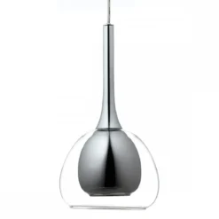 Brilliant Leuchten No. 85573-20 LED Pendelleuchte Hadan 3-flg E14 rauch chrom