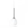 Brilliant Leuchten No. 85570-15 LED Pendelleuchte Hadan E14 chrom weiß-transparent