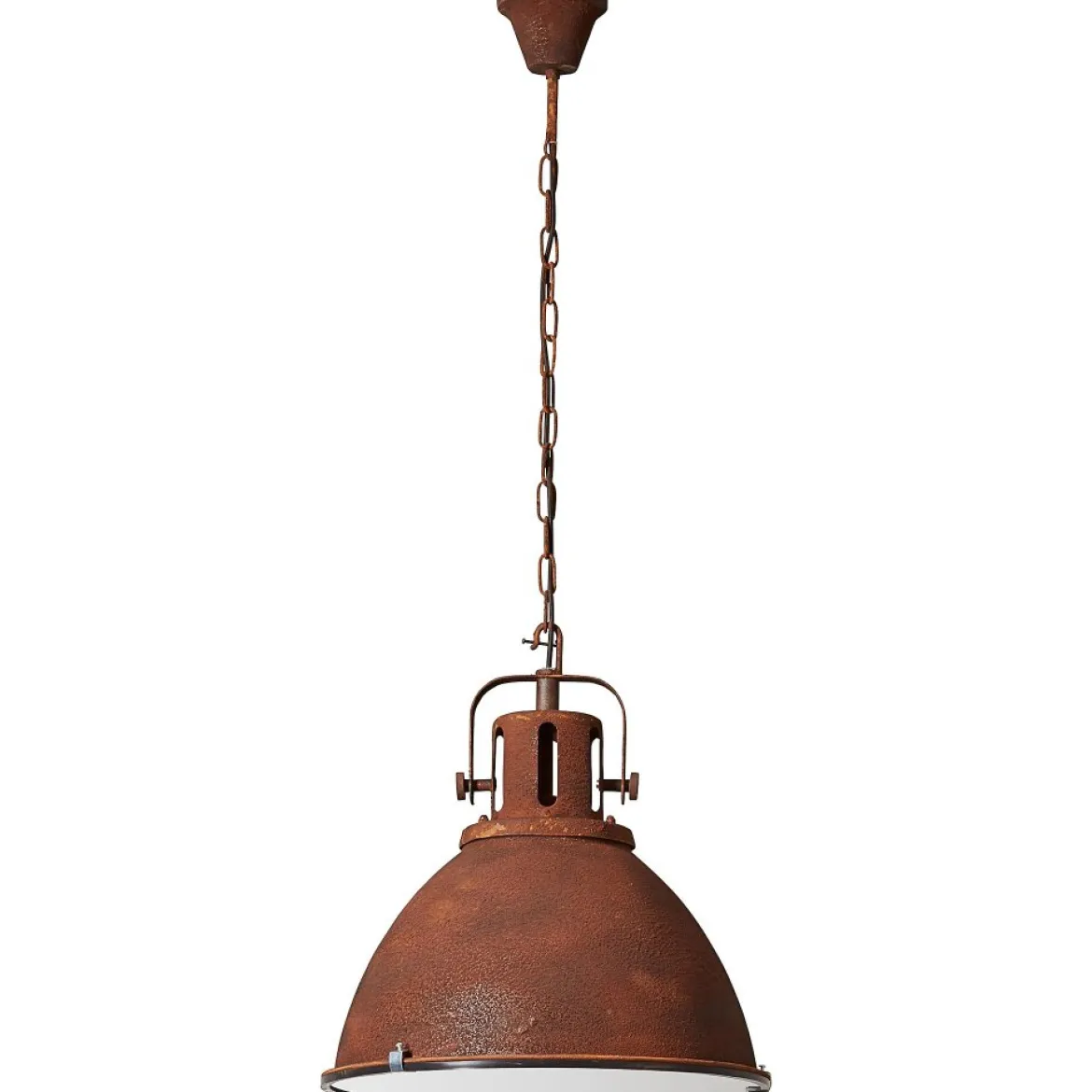 Brilliant Leuchten No. 23770-55 Pendelleuchte Jesper E27 1-flammig rostfarbend 47 cm