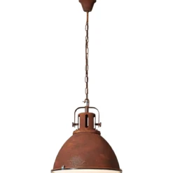 Brilliant Leuchten No. 23770-55 Pendelleuchte Jesper E27 1-flammig rostfarbend 47 cm