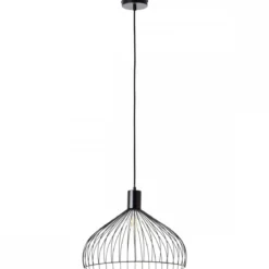 Brilliant Leuchten No. 99392-06 Pendelleuchte Blacky 1-flammig E27 schwarz matt