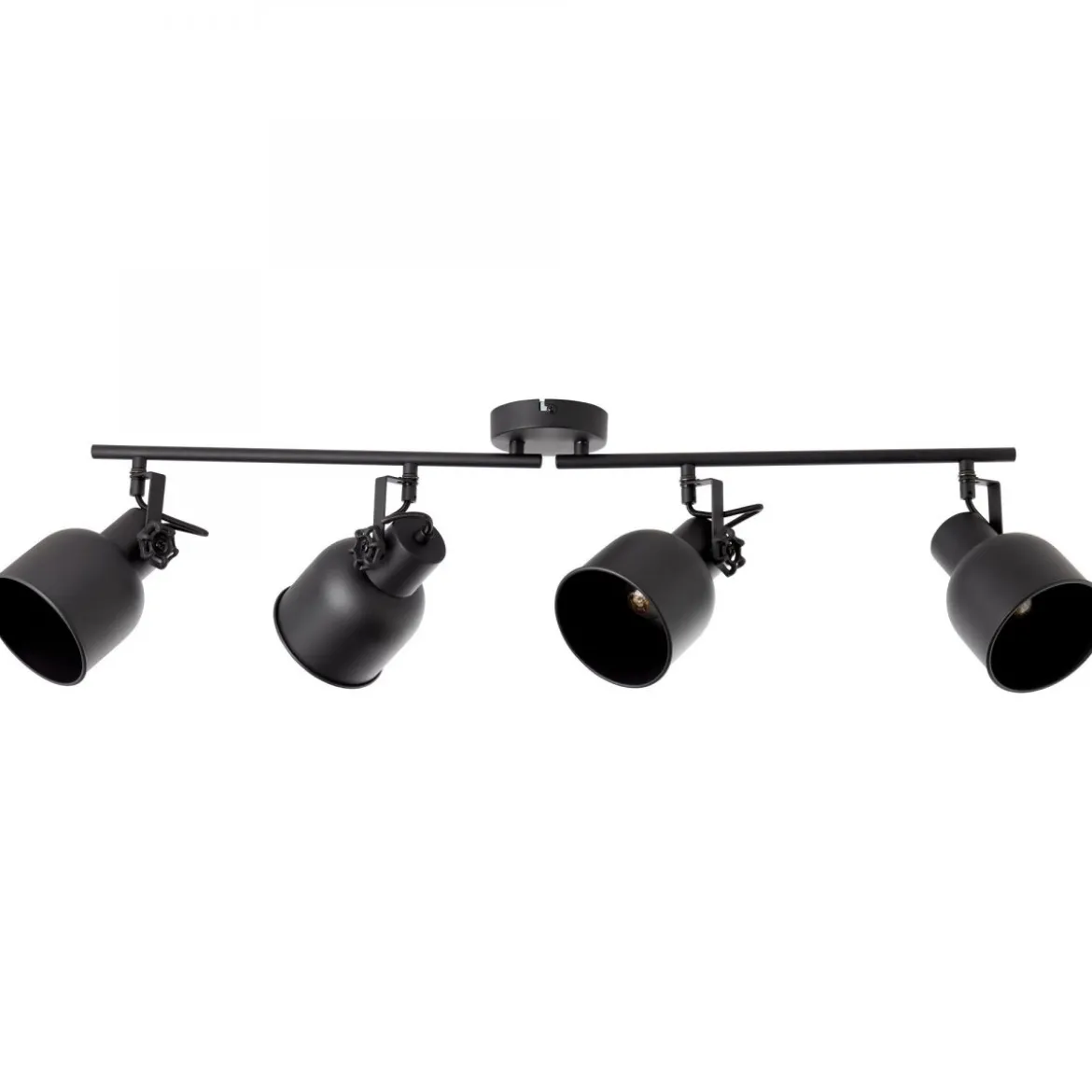 Brilliant Leuchten No. 49631-76 Spotrohr Rolet 4-flammig E14 sand schwarz