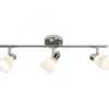 Brilliant Leuchten No. 50416-15 Spotrohr Kensington G9 IP44 3-flammig chrom weiß
