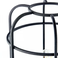 Brilliant Leuchten No. 93056-66 Tischleuchte Gwen E27 schwarz antik holz