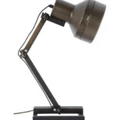 Brilliant Leuchten No. 99037-46 Tischleuchte Hardwork E27 schwarz stahl