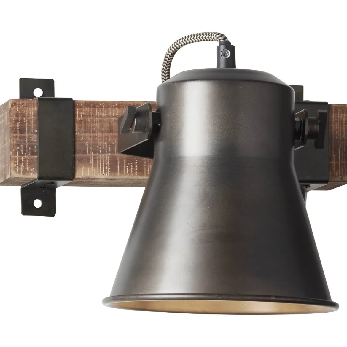 Brilliant Leuchten No. 85810-46 Wandspot Decca 1-flammig E27 schwarz stahl