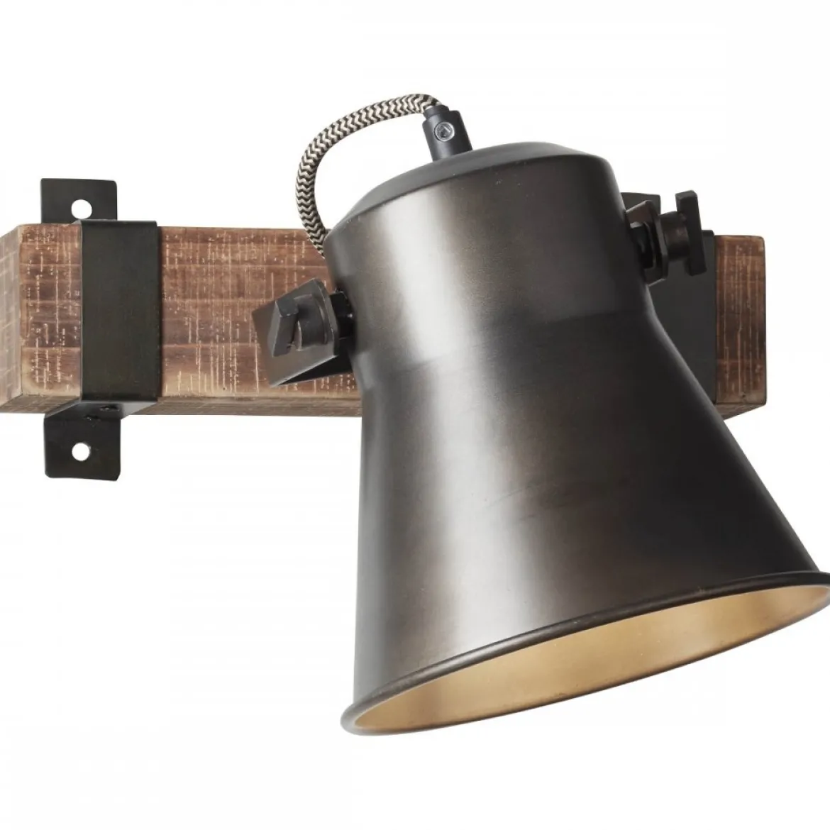 Brilliant Leuchten No. 85810-46 Wandspot Decca 1-flammig E27 schwarz stahl