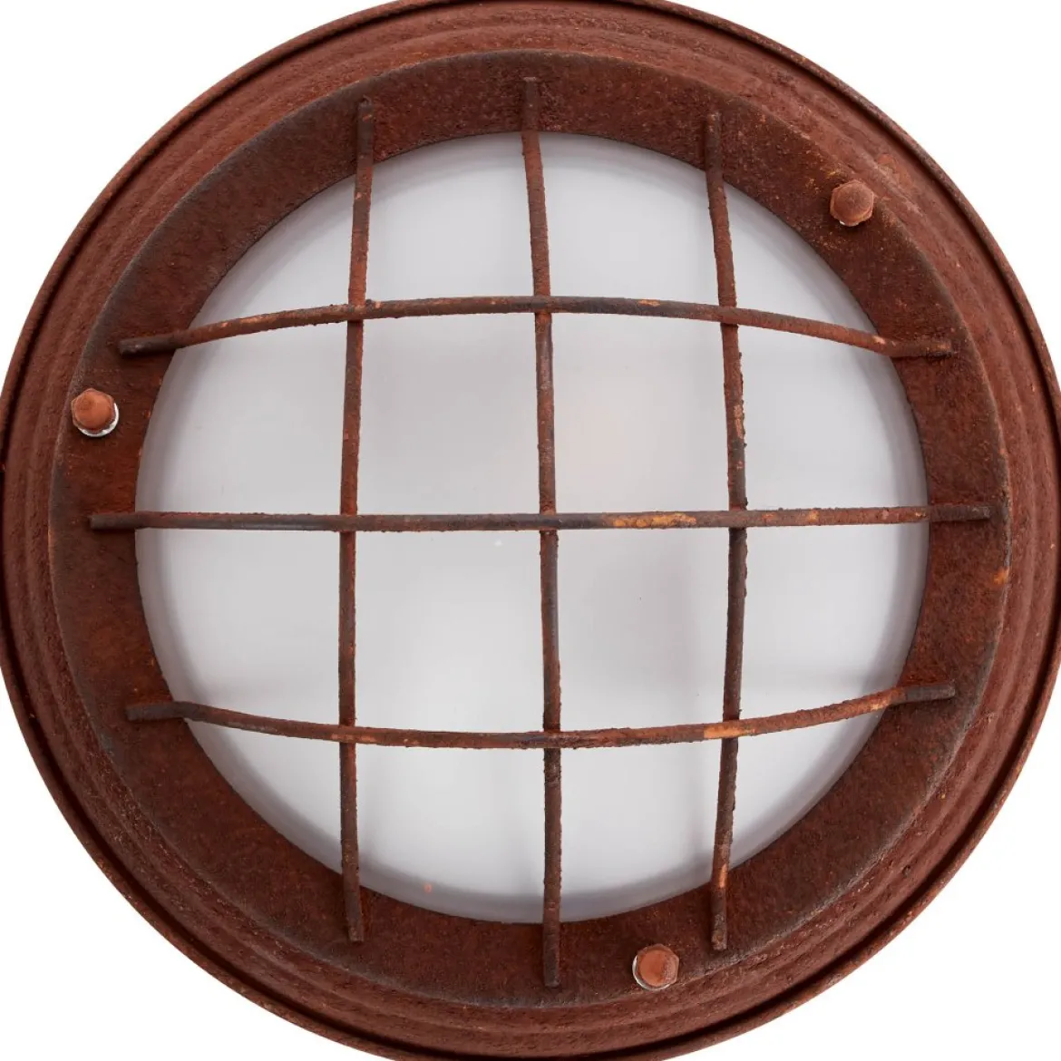 Brilliant Leuchten No. 94491-60 Wand- und Deckenleuchte Typhoon E27 29 cm rostfarbend