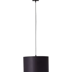 Brilliant Leuchten 99652-06 Pendelleuchte Esher 38cm schwarz E27