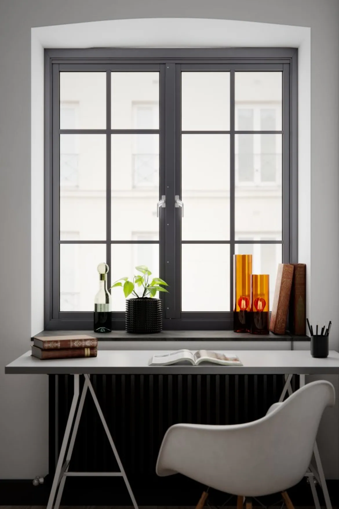 By Rydéns 2820580-5512 Flake 40 Tischleuchte cognac
