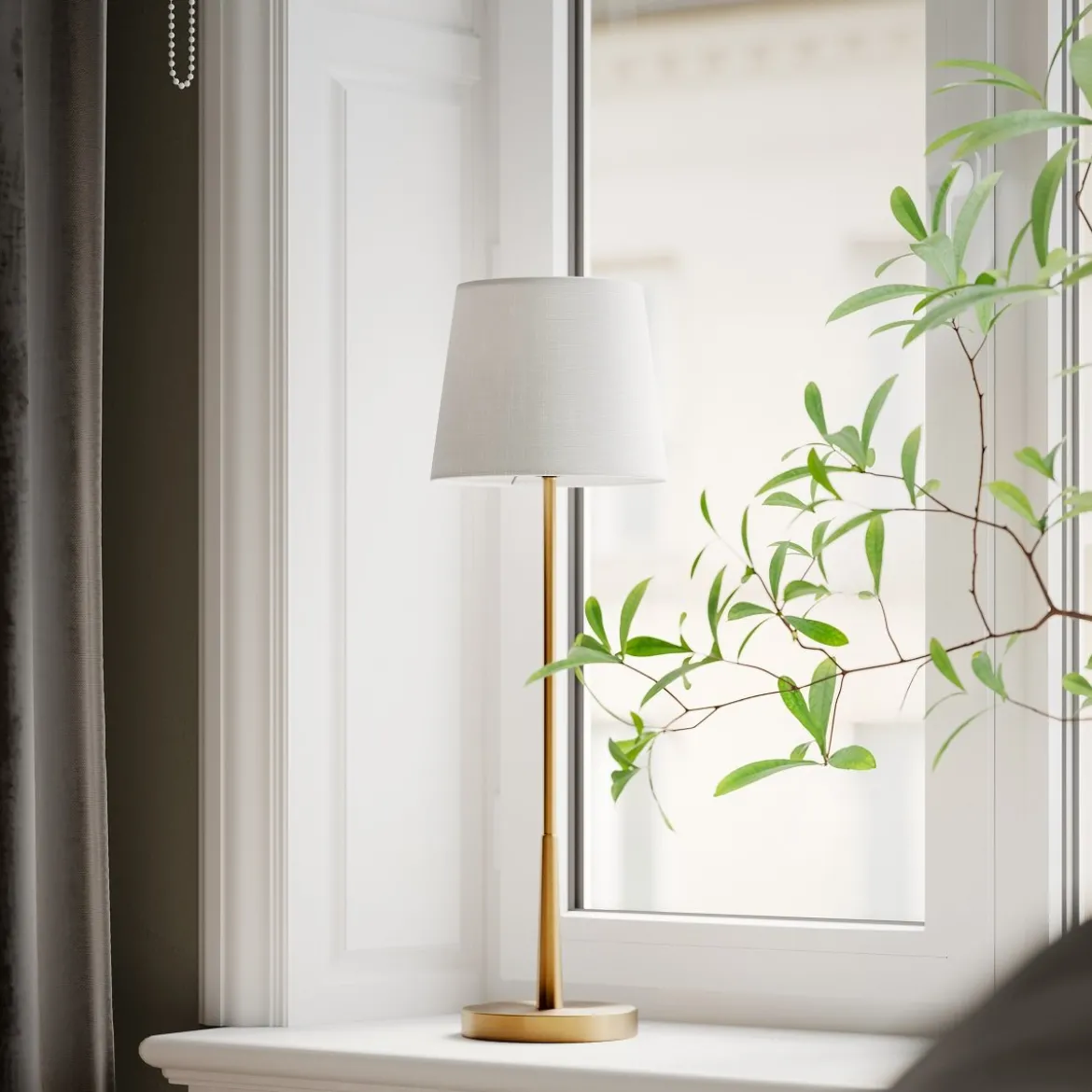 By Rydéns 4002740-6501 Lumi 68 Tischleuchte gold weiß
