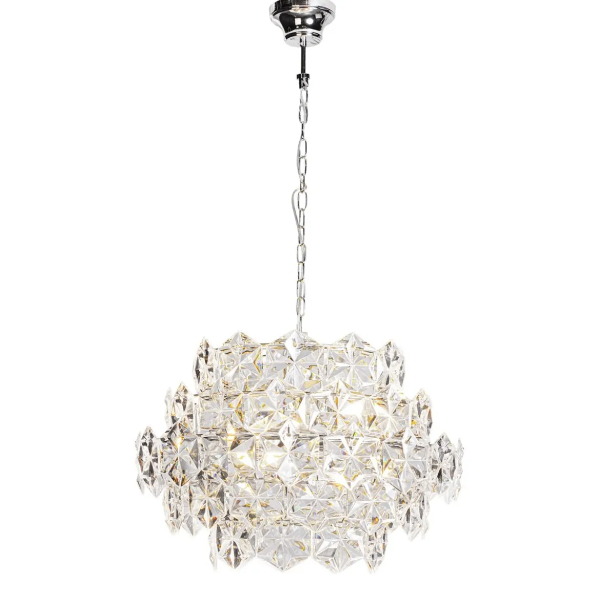 By Rydéns 4202350-6510 Monarque Mini Pendelleuchte 3-flammig chrom-klar