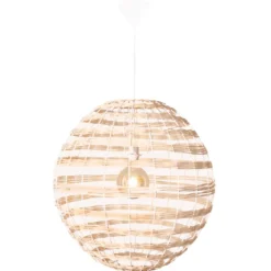 By Rydéns 4201190-5507 Pendelleuchte Broom Ø60cm Rattan Natur
