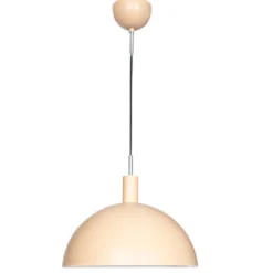 By Rydéns 4201820-5504 Pendelleuchte Cabano 1-flammig beige E27 38cm