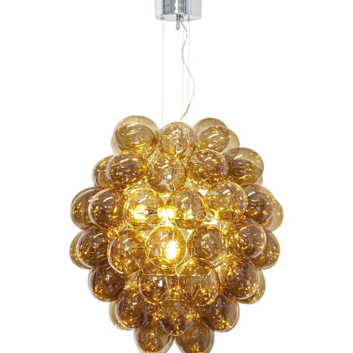 By Rydéns 4202230-5512 Pendelleuchte Deluxe 4-flammig cognac