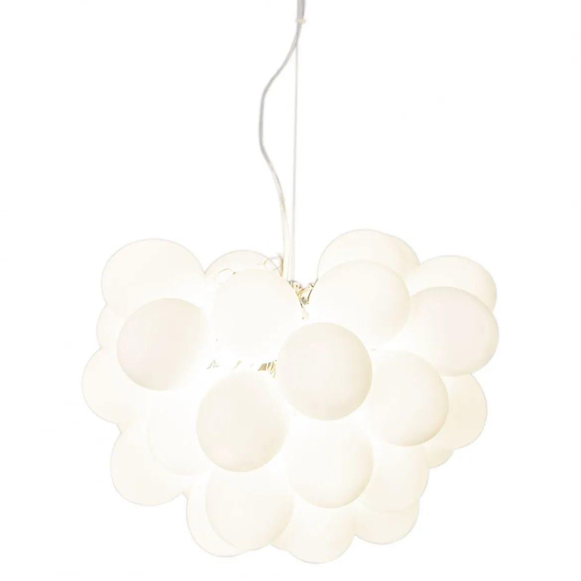 By Rydéns 4200440-5002 Pendelleuchte Gross 8-flammig 50cm weiß matt