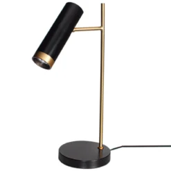 By Rydéns 4002280-4002 Puls Tischleuchte 49cm schwarz matt gold