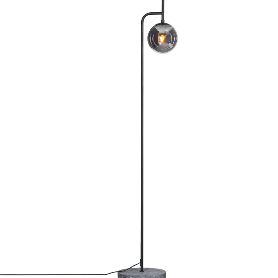 By Rydéns 4100930-4505 Stehleuchte Boyle 164cm rauchgrau E27