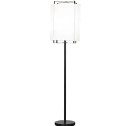 By Rydéns 4100890-5000 Stehleuchte Softy schwarz weiß E27