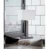 By Rydéns 4002680-6524 Tischleuchte Prime 47cm silber weiß
