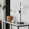 By Rydéns 4002560-4002 Tischleuchte Punto 55cm mattschwarz weiß G9