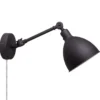 By Rydéns 4300120-4007 Wandleuchte Bazar mini schwarz matt
