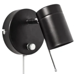 By Rydéns 4300190-4002 Wandleuchte Correct 1-flammig schwarz matt