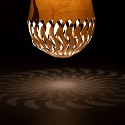 David Trubridge Basket of Light - Wave Pendelleuchte natural