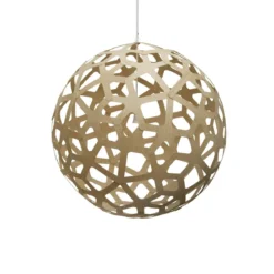 David Trubridge Coral Pendelleuchte Ø 100cm bambus