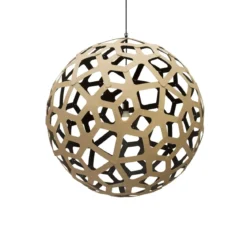 David Trubridge Coral Pendelleuchte Ø 100cm Innen schwarz