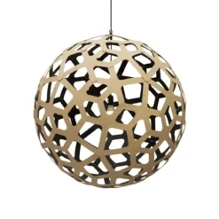 David Trubridge Coral Pendelleuchte Ø 120cm Innen schwarz
