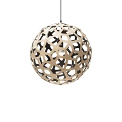 David Trubridge Coral Pendelleuchte Ø 60cm Innen schwarz