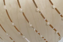 David Trubridge Ebb Bounce Pendelleuchte Ø 45cm natural