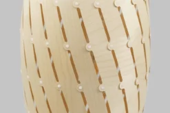 David Trubridge Ebb Roll Pendelleuchte 75 cm natural