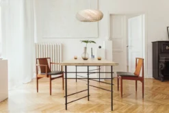 David Trubridge Ebb Swell Pendelleuchte Ø 58cm natural