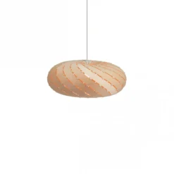 David Trubridge Ebb Swell Pendelleuchte Ø 58cm natural