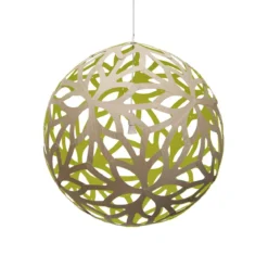 David Trubridge Floral Pendelleuchte Ø 120cm limette