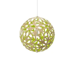 David Trubridge Floral Pendelleuchte Ø 60cm limette