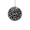 David Trubridge Floral Pendelleuchte Ø 60cm schwarz 2 Seiten