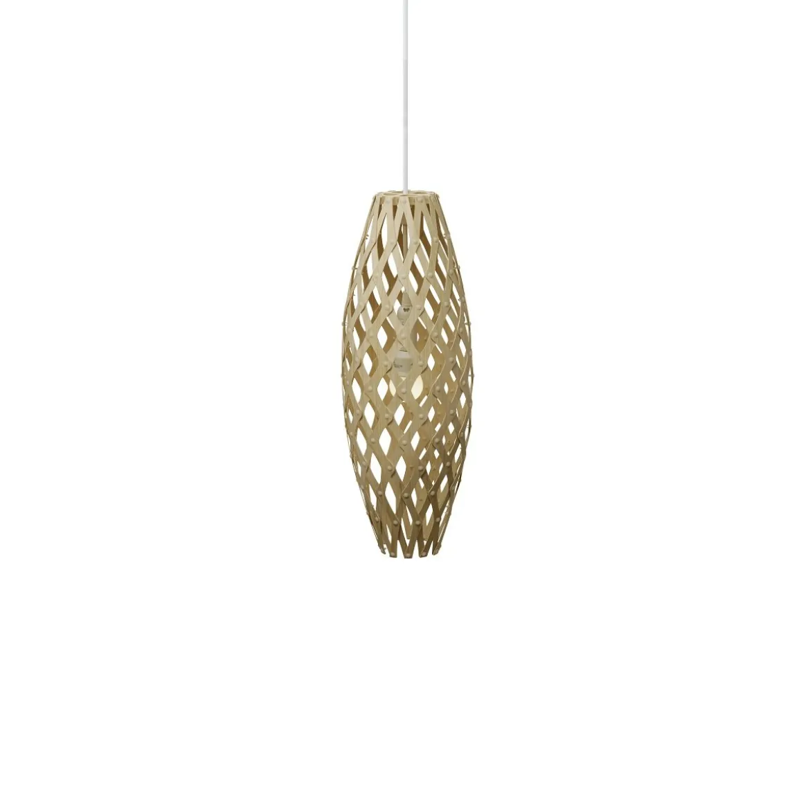 David Trubridge Hinaki Pendelleuchte 50 cm bambus