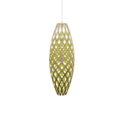 David Trubridge Hinaki Pendelleuchte 90 cm limette