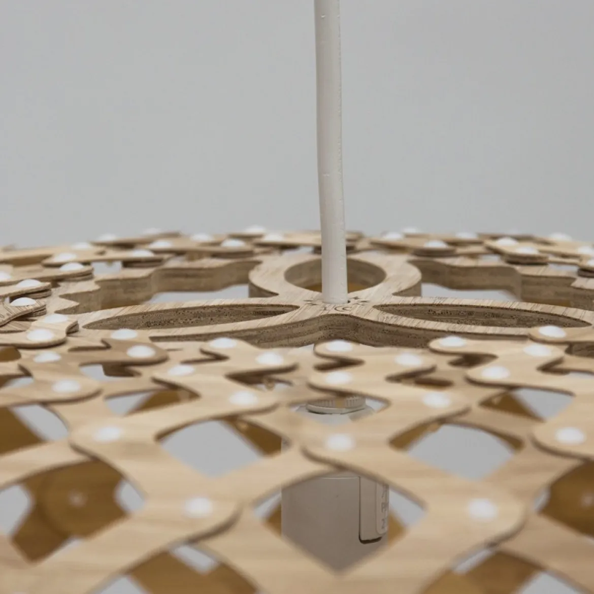 David Trubridge Kina Pendelleuchte Ø 60cm bambus