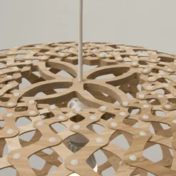 David Trubridge Kina Pendelleuchte Ø 60cm bambus