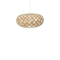 David Trubridge Kina Pendelleuchte Ø 60cm orange