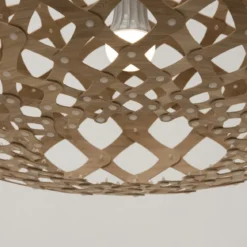 David Trubridge Kina Pendelleuchte Ø 80cm bambus