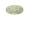 David Trubridge Kina Pendelleuchte Ø 100cm aqua