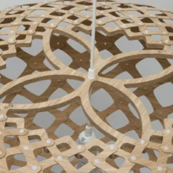 David Trubridge Kina Pendelleuchte Ø 100cm bambus