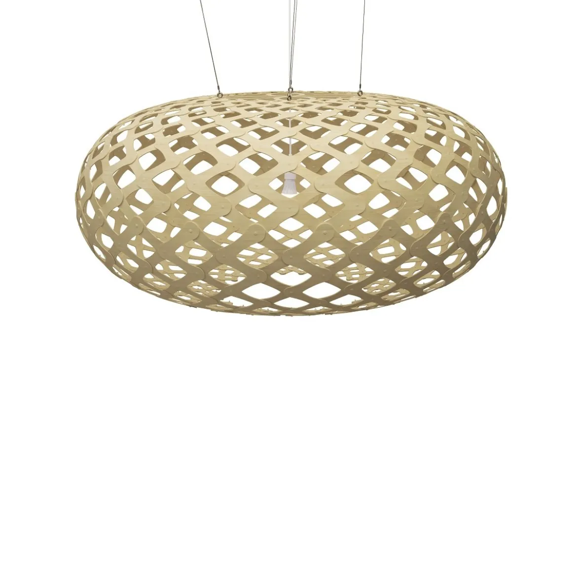 David Trubridge Kina Pendelleuchte Ø 140cm bambus