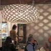 David Trubridge Kina Pendelleuchte Ø 140cm weiß 2 Seiten